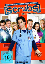 Film: Scrubs - Die Anfänger - Staffel 6 [4 DVDs]