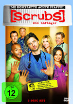 Film: Scrubs - Die Anfänger - Staffel 8 [3 DVDs]