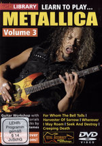 Film: Learn to play Metallica Volume 3 [2 DVDs]