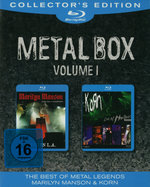 Film: Metal Box Volume 1: Korn/M. Manson [CE] [2 BRs]