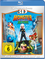 Film: Monster und Aliens (+ BR)