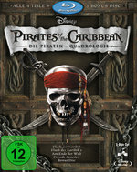 Film: Pirates of the Caribbean 1-4 Coll. [5 BRs]