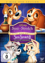 Film: Susi und Strolch 1+2 [2 DVDs]