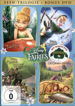 Film: Disney Fairies - Feen-Trilogy [4 DVDs]