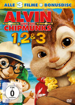 Film: Alvin und die Chipmunks - Teil 1-3 [4 DVDs]