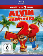 Film: Alvin und die Chipmunks - Teil 1-3 [3 BRs]