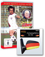 Film: Franz Beckenbauer als Libero (+ 2 Fahnen)