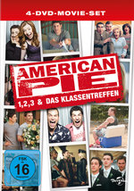 Film: American Pie Box - Teil 1,2,3 + 8 [4 DVDs]