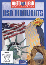 Film: USA Highlights - Weltweit (mit Bonus Hawaii)