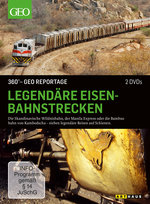 Film: Legendäre Eisenbahnstrecken - 360° [2 DVDs]