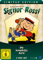 Film: Signor Rossi - Die kompl. Serie [LE] [3 DVDs]