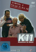 Film: K11 - Kommissare...- St. 2/Folge 21-40 [4 DVDs]