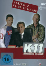 Film: K11 - Kommissare...- St. 2/Folge 81-100 [4 DVDs]