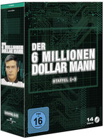 Film: Der 6 Millionen Dollar Mann - St. 1-3 [14 DVDs]