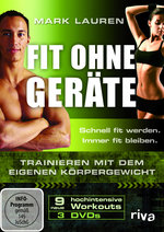 Film: Mark Lauren - Fit ohne Geräte... [3 DVDs]