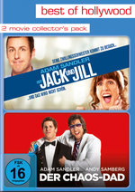 Film: Jack und Jill/Der Chaos-Dad [2 DVDs]