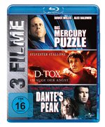 Film: Dante's Peak/Mercury Puzzle/D-TOX [3 BRs]