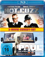 Film: Hot Fuzz/Paul - Ein Alien auf der Flucht [2 BR]