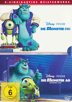 Film: Die Monster AG/Die Monster Uni [2 DVDs]