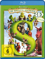 Film: Shrek 1-4 - Die komplette Geschichte [4 BR3Ds]