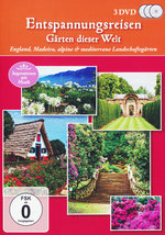 Film: Entspannungsreisen - Gärten dieser Welt [3 DVD]