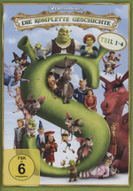 Film: Shrek 1-4 - Die komplette Geschichte [4 DVDs]