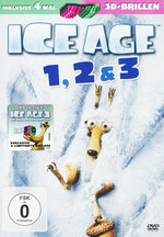Film: Ice Age 1-3 DVD (3 DVDs) (+ anaglyphe 3D DVD)