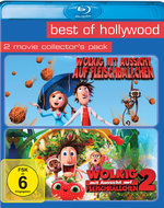 Film: Wolkig mit Aussicht auf Fleischbällchen 1&2[2BR]