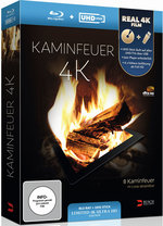 Film: Kaminfeuer 4K - 8 Kaminfeuer - UHD Edition [LE]