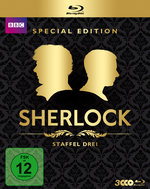 Film: Sherlock - Staffel 3 [SE] [2 BRs] (+Bonus-DVD)