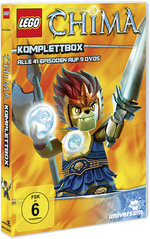 Film: LEGO Legends of Chima 1-9 - Komplettbox [9DVD]