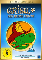 Film: Grisu, der kleine Drache - Die komp... [4 DVDs]