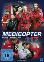 Film: Medicopter 117 - Staffel 2 [4 DVDs]