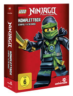 Film: LEGO Ninjago - Staffel 1-5/Komplettbox [10 DVD]