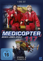 Film: Medicopter 117 - Staffel 6 [4 DVDs]