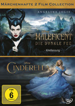Film: Maleficent - Die dunkle Fee / Cinderella [2DVD]