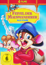 Film: Feivel - Der Mauswanderer 1-4 [4 DVDs]