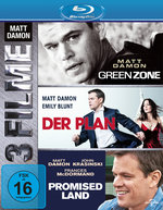 Film: Matt Damon - 3-Movie-Set [3 BRs]
