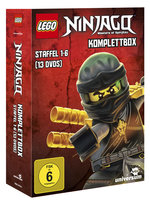 Film: LEGO Ninjago - Staffel 1-6 [13 DVDs]