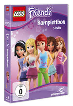 Film: LEGO - Friends - Komplettbox [5 DVDs]