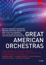Film: Great American Orchestras [11 DVDs]