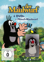 Film: Der Maulwurf 1-4 Plüschbox [4 DVDs]