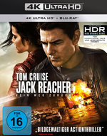 Film: Jack Reacher: Kein Weg zurück (+ BR)