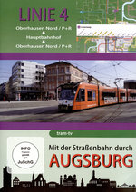 Film: Mit der Straßenbahn durch Augsburg - Linie 4
