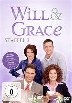 Film: Will & Grace - Staffel 3 [4 DVDs]