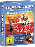 Film: 3 Movies Kids Collection - Tierische...[3 DVDs]