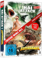 Film: Hai Attack & Supershark [2 DVDs]