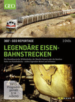 Film: Legendäre Eisenbahnstrecken - 360° [2 DVDs]