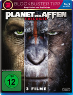 Film: Planet der Affen Triologie [3 BRs]