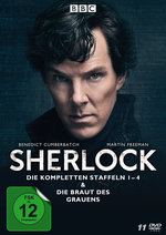 Film: Sherlock - Staffel 1-4 [11 DVDs]